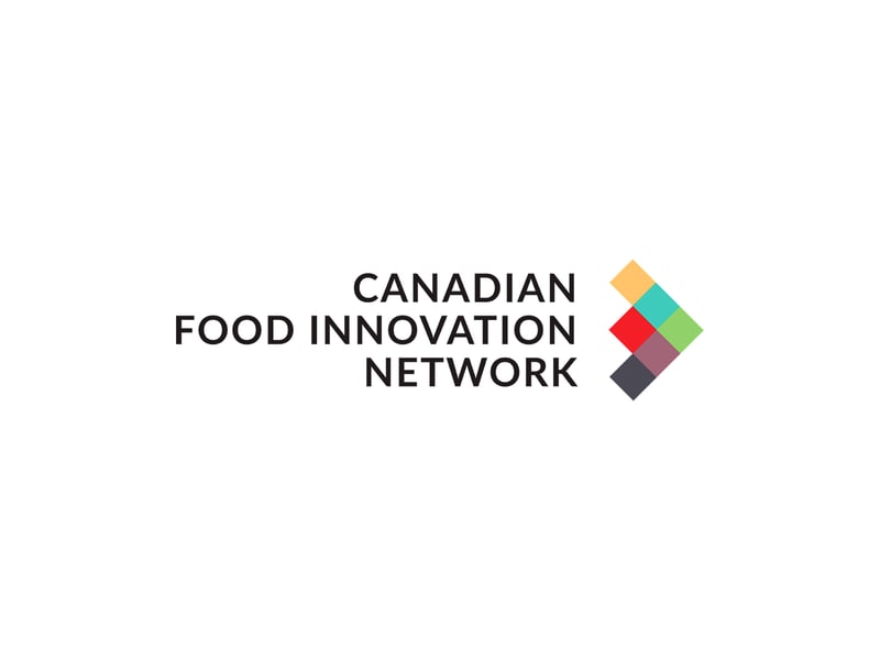 The Canadian Food Innovation Network wordmark on a plain white card